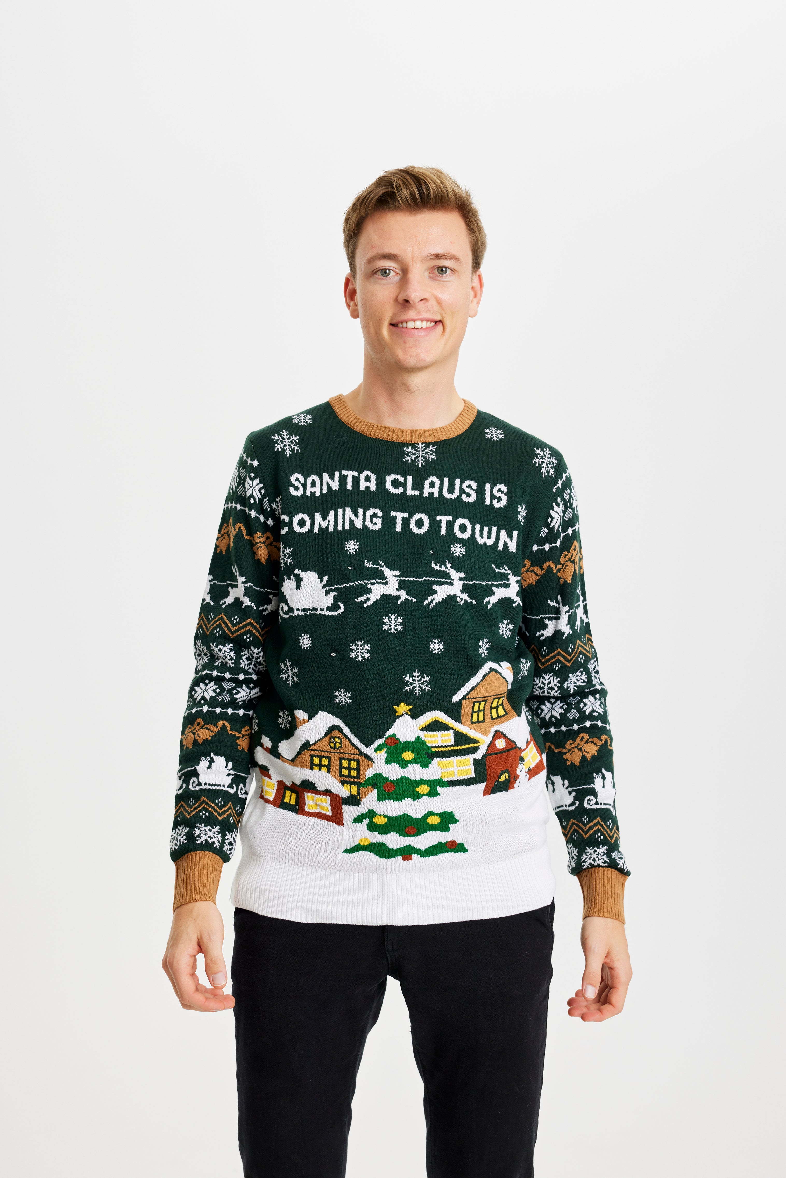 Christmas Tree Sweater LED - Men